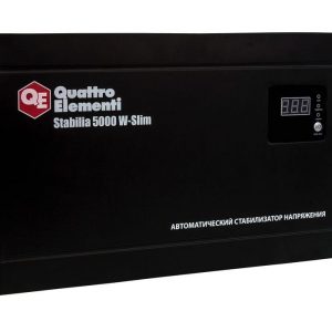 Стабилизатор напряжения QUATTRO ELEMENTI Stabilia 5000 W-Slim